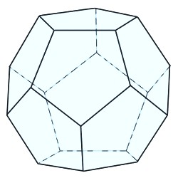  Pentagon-Dodekaeder-Struktur der Erde 