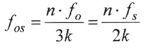  Equation for the common frequencies 
