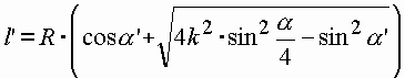  genaral equation for l dash 